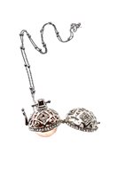 Collana Domar Donna Chiama angeli acciaio in Acciaio Cubic Zirconia 2156 - 2156